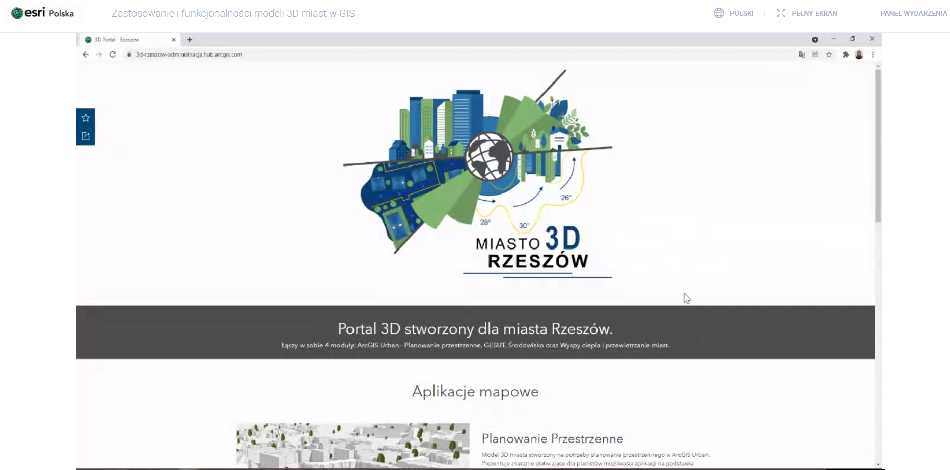 Zastosowanie i funkcjonalności modeli 3D miast w GIS
